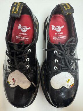 Dr. Martens x Hello Kitty 1461 Quad Platform Oxford - 60 Years Collab - Size 5